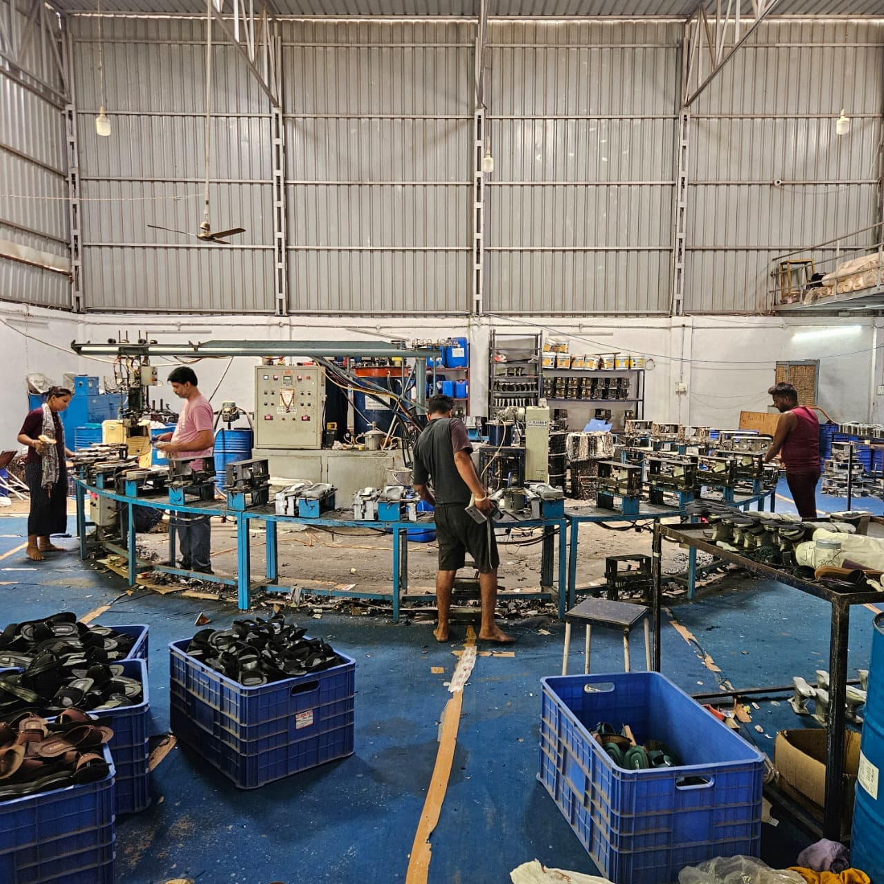 Rotary Lasting & Assembly Carousel